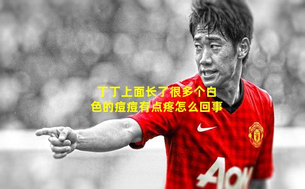 丁丁上面长了很多个白色的痘痘有点疼怎么回事