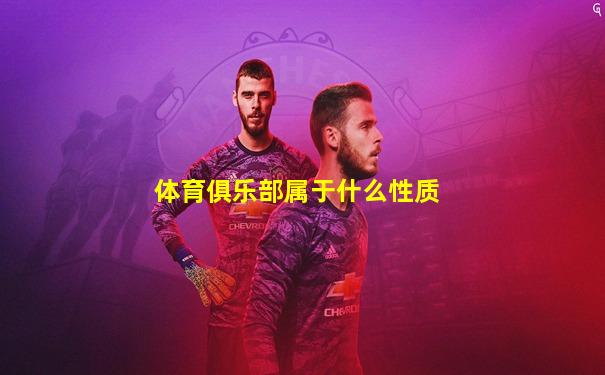 体育俱乐部属于什么性质