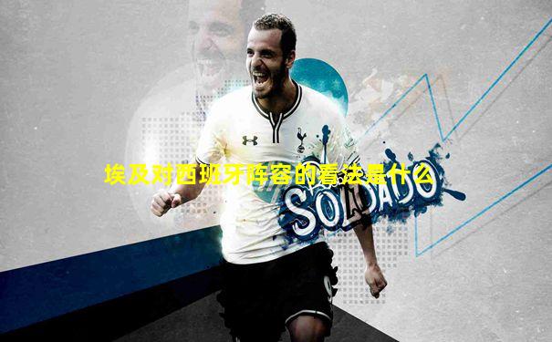 埃及对西班牙阵容的看法是什么