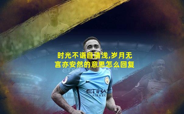 时光不语自清浅,岁月无言亦安然的意思怎么回复